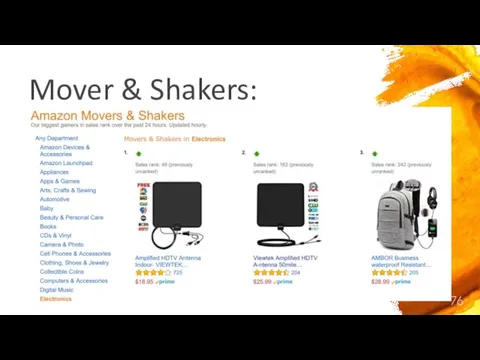 Mover & Shakers: