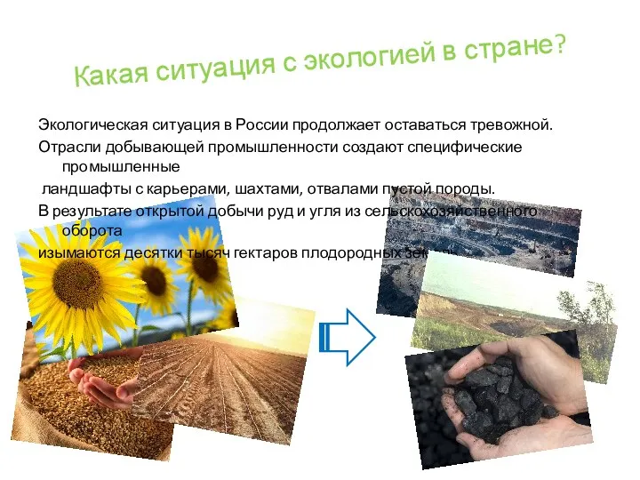 Какая ситуация с экологией в стране? Экологическая ситуация в России