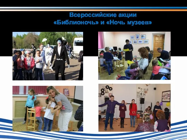 Всероссийские акции «Библионочь» и «Ночь музеев»