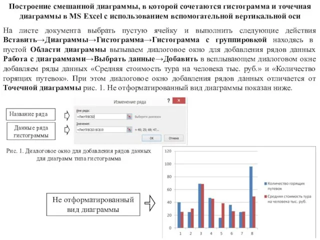 На листе документа выбрать пустую ячейку и выполнить следующие действия