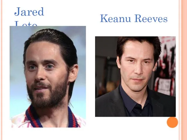 Jared Leto Keanu Reeves