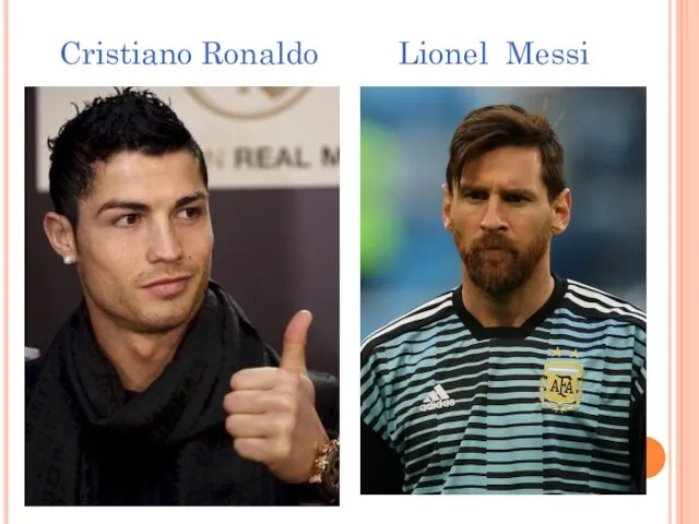 Cristiano Ronaldo Lionel Messi