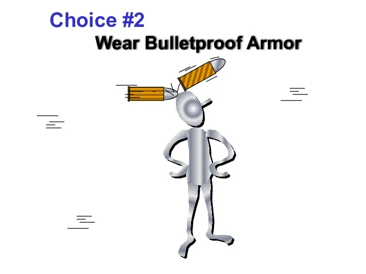 Choice #2 Wear Bulletproof Armor