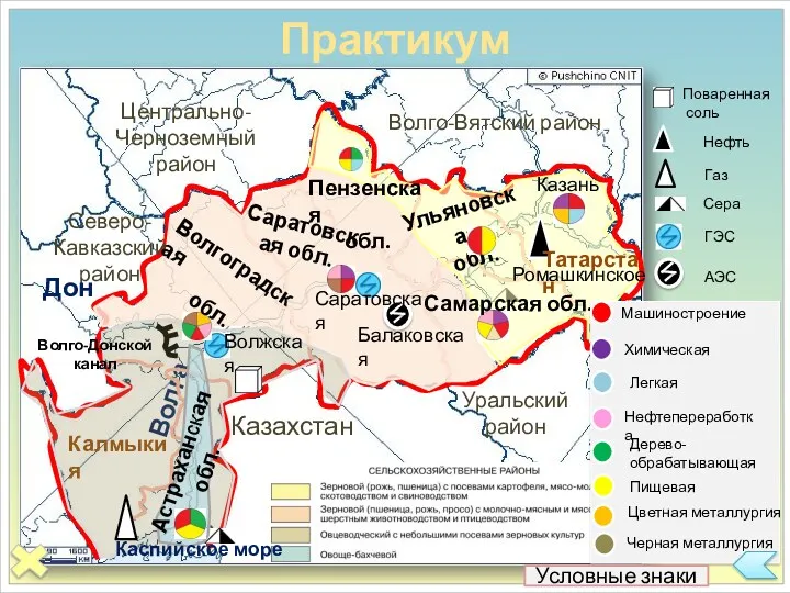 Практикум Волжская Саратовская Балаковская Волгоградская обл. Саратовская обл. Пензенская обл.