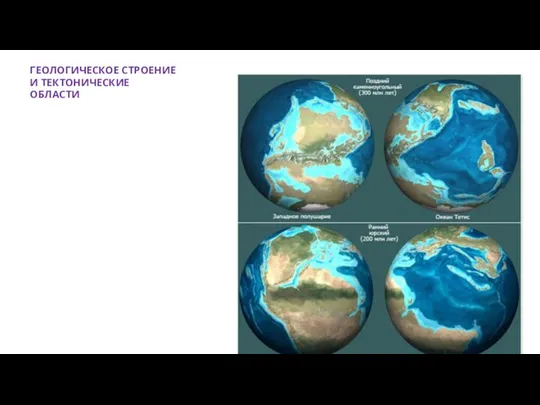 ГЕОЛОГИЧЕСКОЕ СТРОЕНИЕ И ТЕКТОНИЧЕСКИЕ ОБЛАСТИ