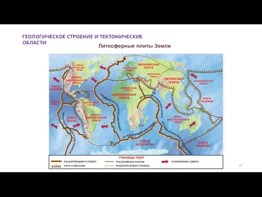 ГЕОЛОГИЧЕСКОЕ СТРОЕНИЕ И ТЕКТОНИЧЕСКИЕ ОБЛАСТИ