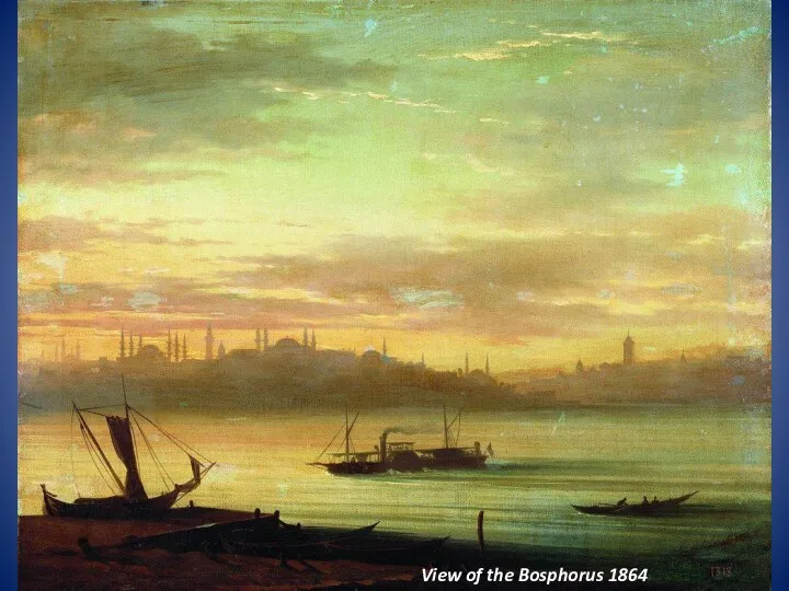 View of the Bosphorus 1864