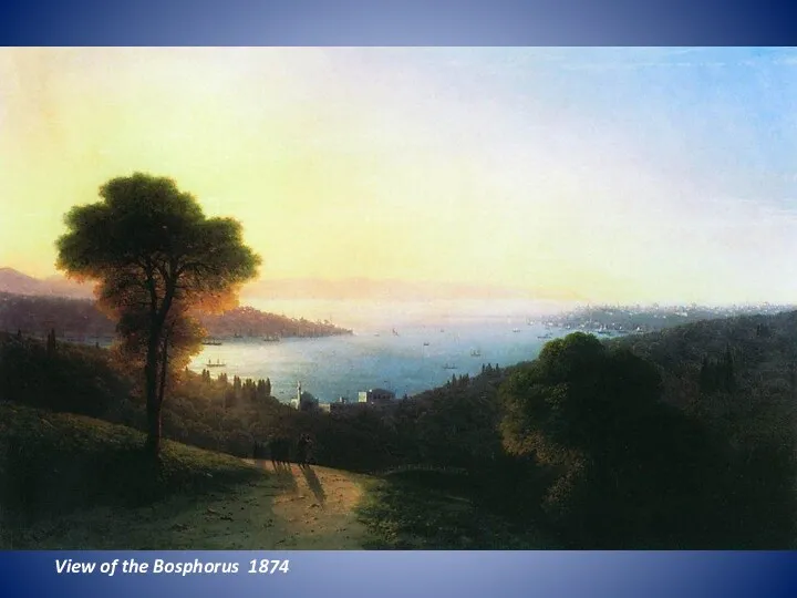 View of the Bosphorus 1874