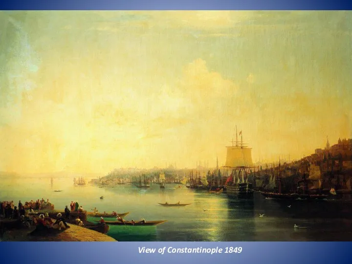 View of Constantinople 1849
