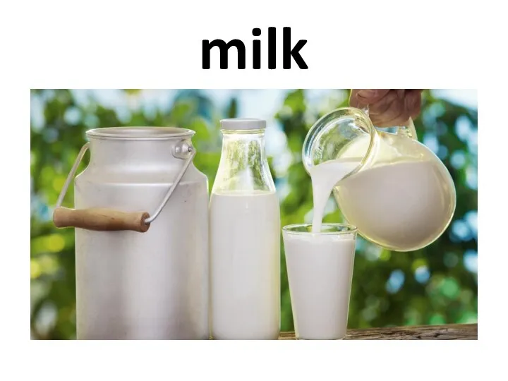 milk