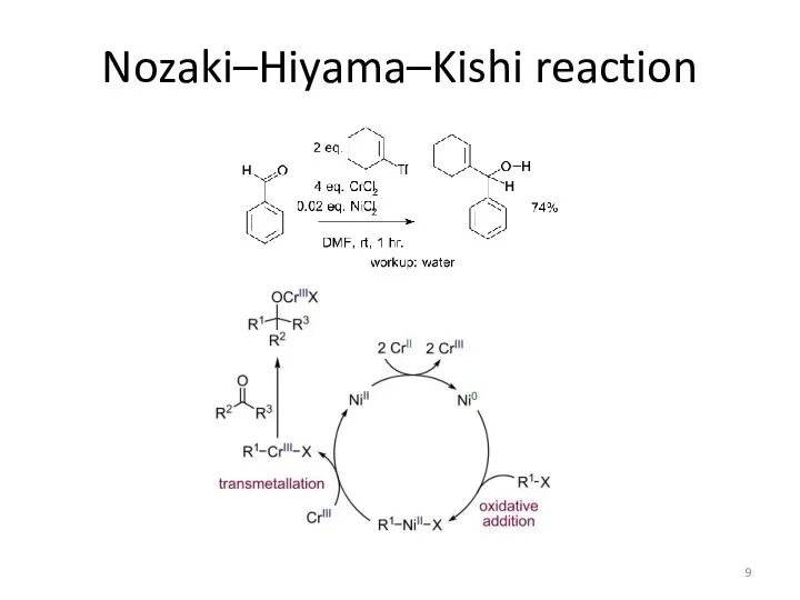 Nozaki–Hiyama–Kishi reaction