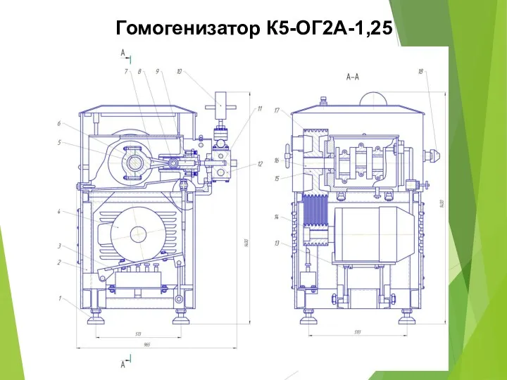 Гомогенизатор К5-ОГ2А-1,25