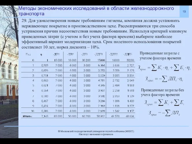 Методы экономических исследований в области железнодорожного транспорта 29. Для удовлетворения