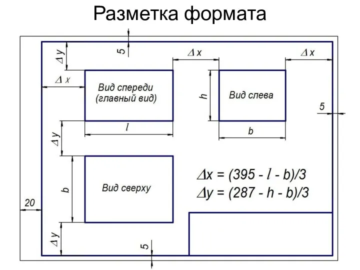 Разметка формата