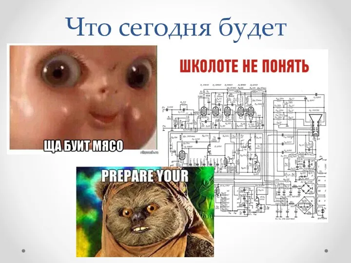 Что сегодня будет