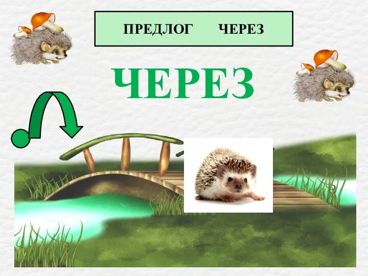 ПРЕДЛОГ ЧЕРЕЗ ЧЕРЕЗ