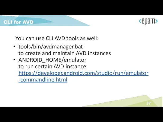 You can use CLI AVD tools as well: tools/bin/avdmanager.bat to