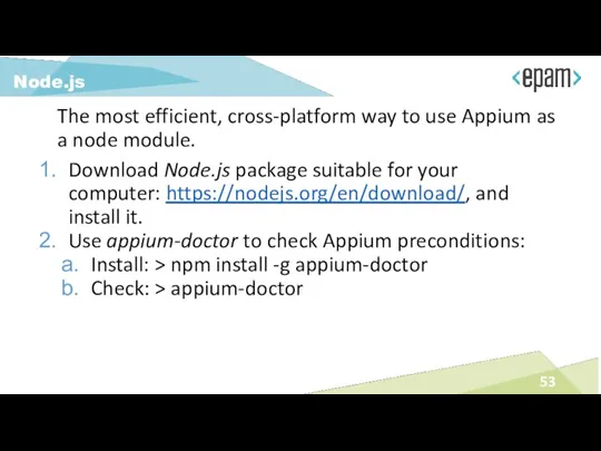 The most efficient, cross-platform way to use Appium as a