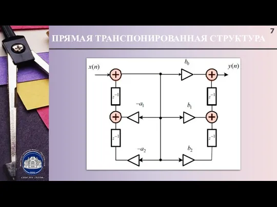 ПРЯМАЯ ТРАНСПОНИРОВАННАЯ СТРУКТУРА