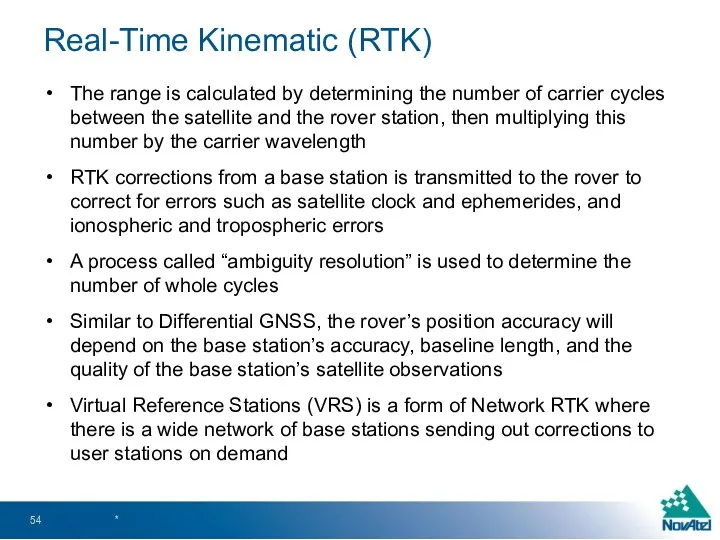 The range is calculated by determining the number of carrier