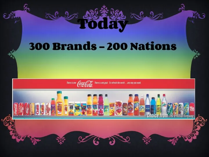 Today 300 Brands - 200 Nations