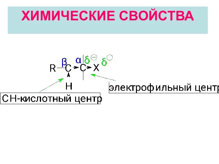 ХИМИЧЕСКИЕ СВОЙСТВА