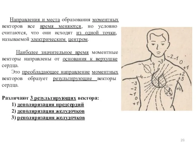 Направления и места образования моментных векторов все время меняются, но