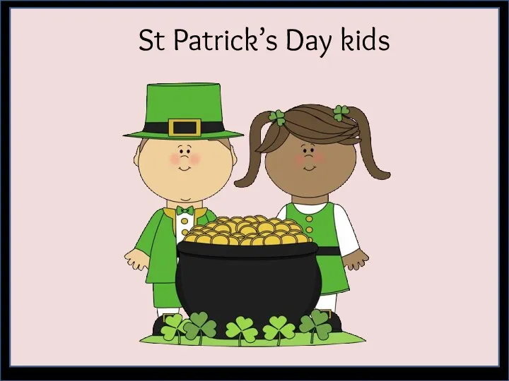 St Patrick’s Day kids