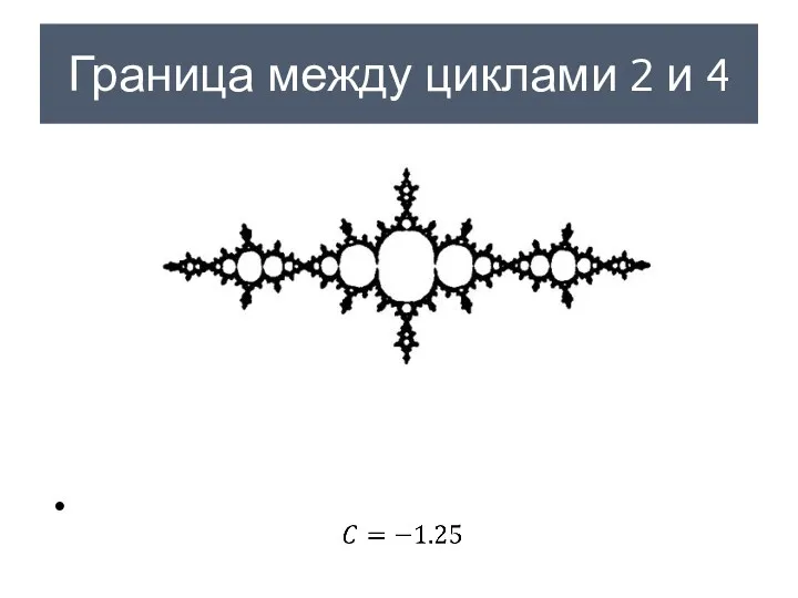 Граница между циклами 2 и 4