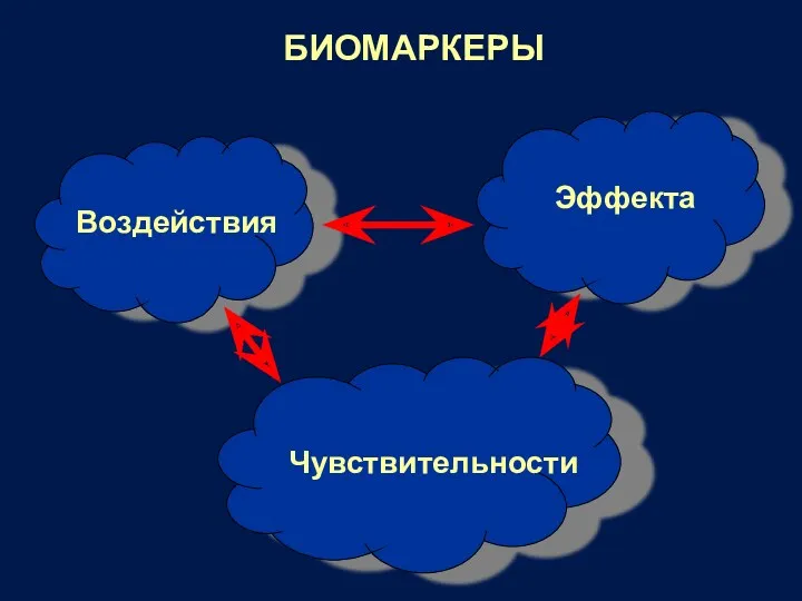 БИОМАРКЕРЫ Чувствительности Воздействия