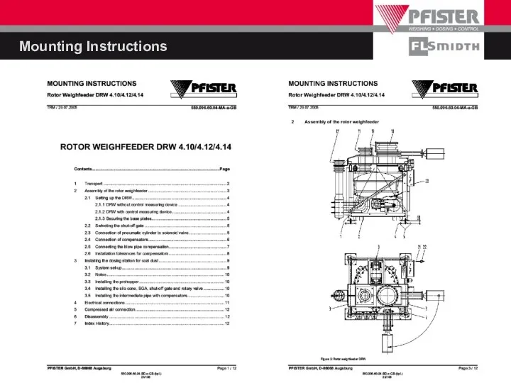 Mounting Instructions