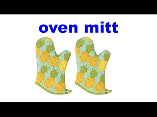 oven mitt