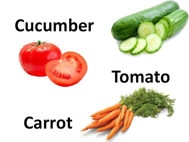 Cucumber Tomato Carrot