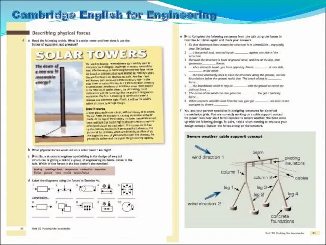 Cambridge English for Engineering