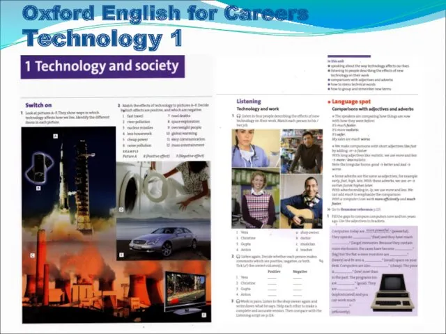 Oxford English for Careers Technology 1