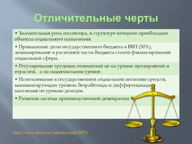 Отличительные черты http://www.litsoch.ru/referats/read/35877/
