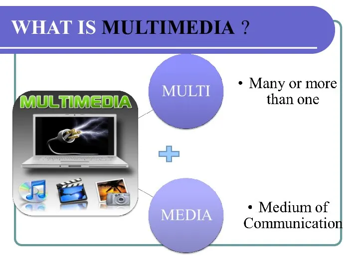 WHAT IS MULTIMEDIA ?