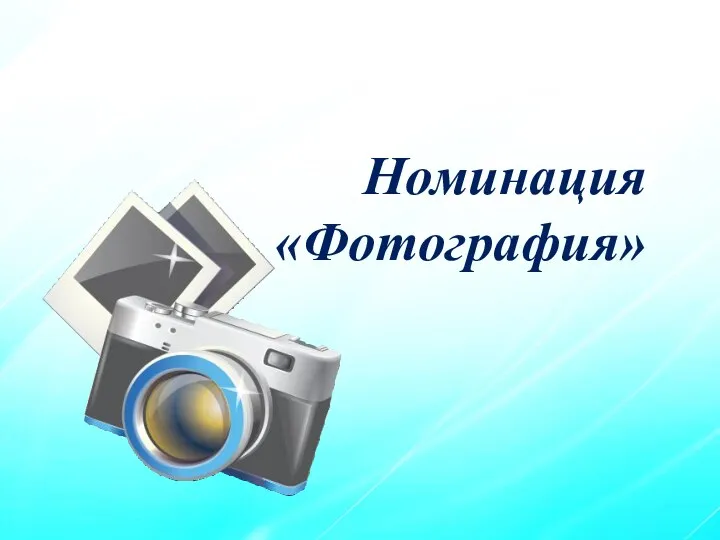 Номинация «Фотография»