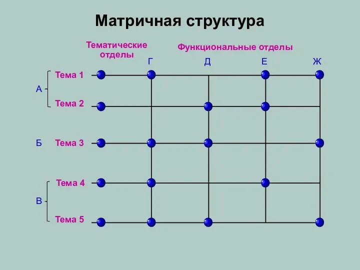 Матричная структура