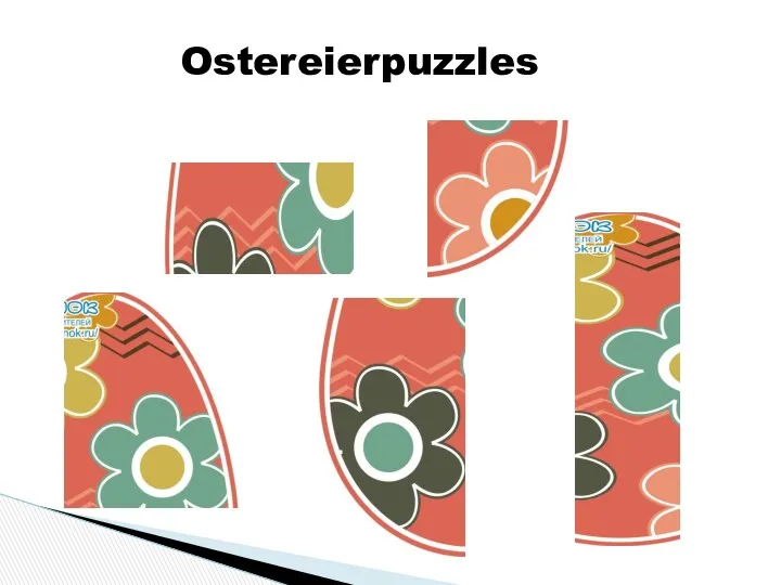 Ostereierpuzzles