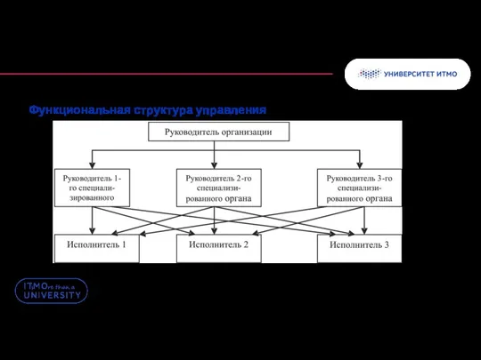 Функциональная структура управления