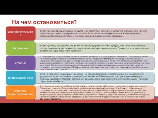 На чем остановиться?