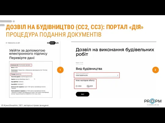 ДОЗВІЛ НА БУДІВНИЦТВО (СС2, СС3): ПОРТАЛ «ДІЯ» ПРОЦЕДУРА ПОДАННЯ ДОКУМЕНТІВ