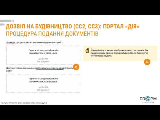 ДОЗВІЛ НА БУДІВНИЦТВО (СС2, СС3): ПОРТАЛ «ДІЯ» ПРОЦЕДУРА ПОДАННЯ ДОКУМЕНТІВ