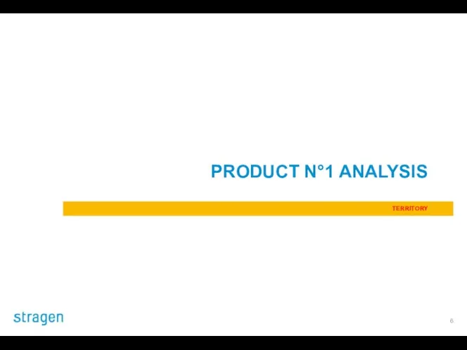 PRODUCT N°1 ANALYSIS TERRITORY