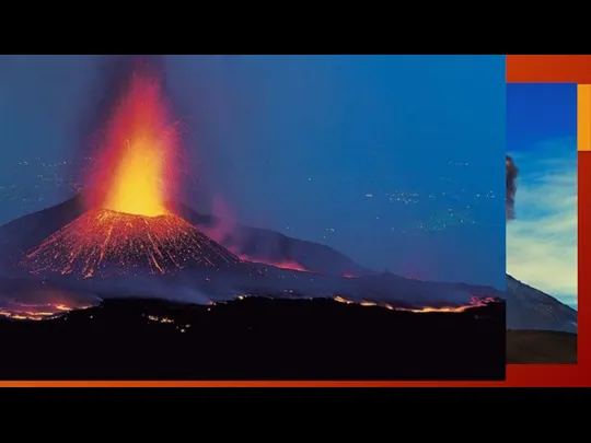 Состоит Этна из 400 кратеров и располагается на участке в 1250 км2. Примерно