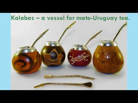 Kalabas – a vessel for mate-Uruguay tea.