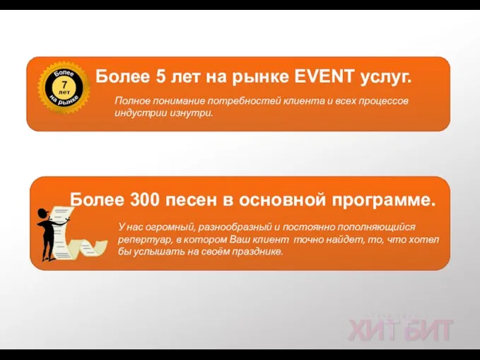 Услуги кавер группа ХИТ БИТ тел.:+7 (966) 095-87-87 e-mail:luxemusik@gmail.com сайт:www.luxemusic.ru