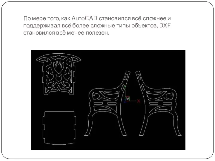 По мере того, как AutoCAD становился всё сложнее и поддерживал