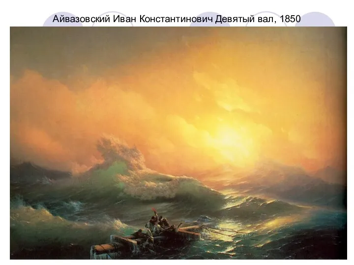 Айвазовский Иван Константинович Девятый вал, 1850
